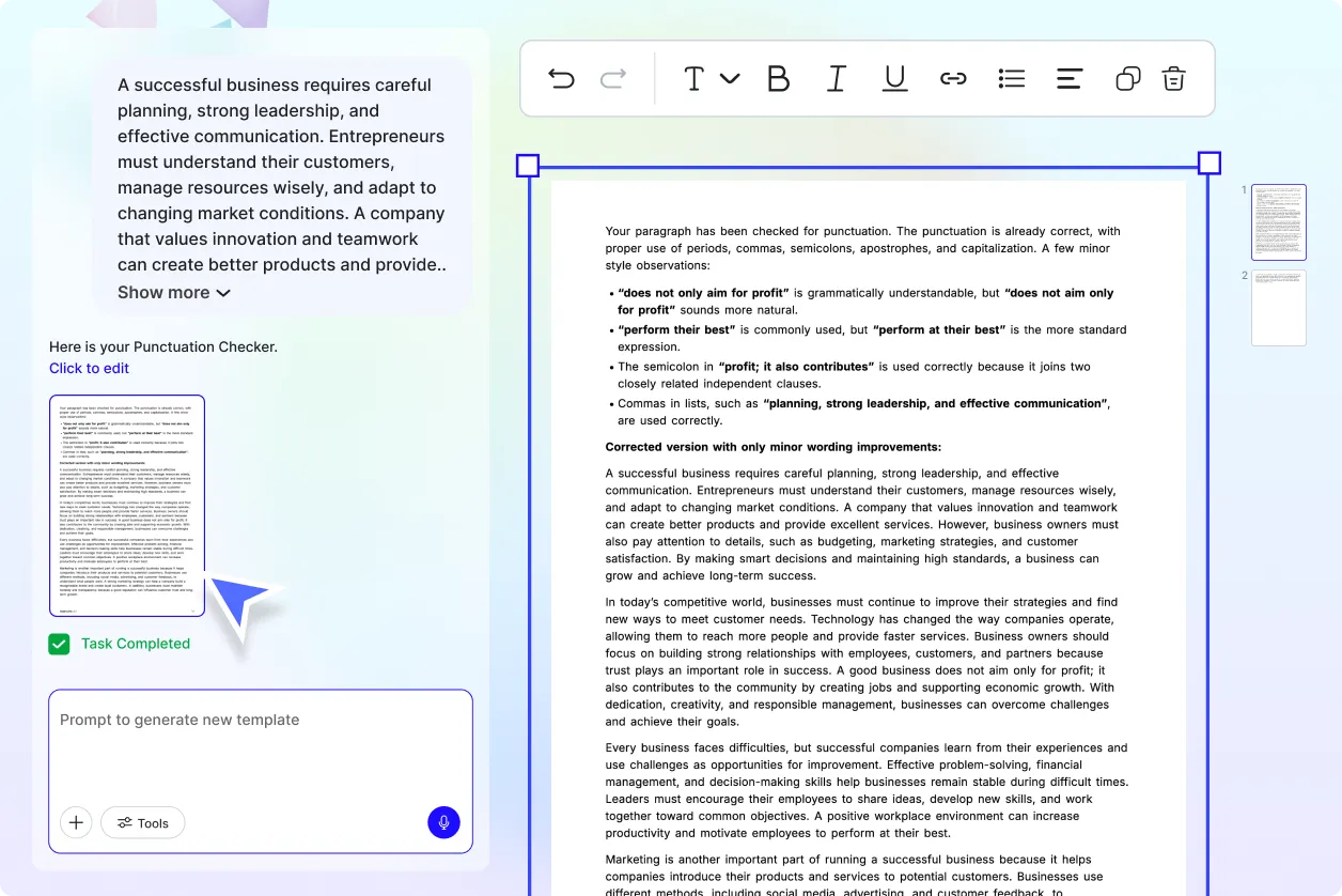 Free AI Punctuation Checker – Check & Correct Punctuation Online Free [ No Signup ]